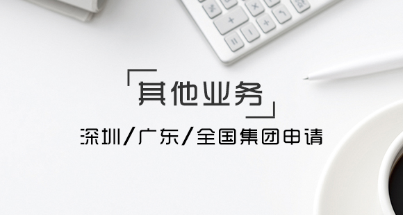 深圳、廣東、全國集團申請